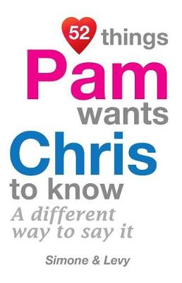 Book cover for 52 Things Pam Wants Chris To Know