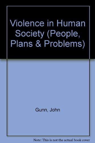 Book cover for Violence in Human Society