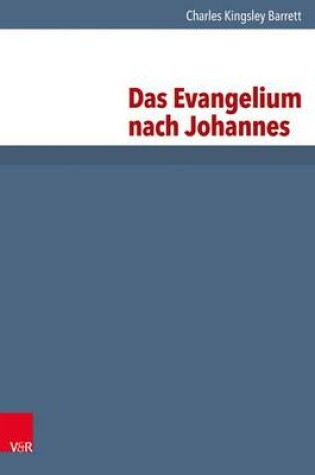 Cover of Das Evangelium Nach Johannes