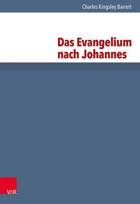 Book cover for Das Evangelium Nach Johannes