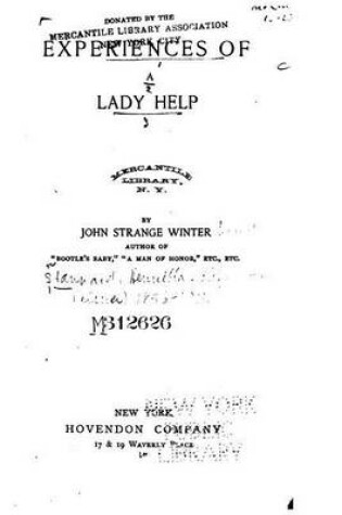 Cover of Experiences of a Lady Help