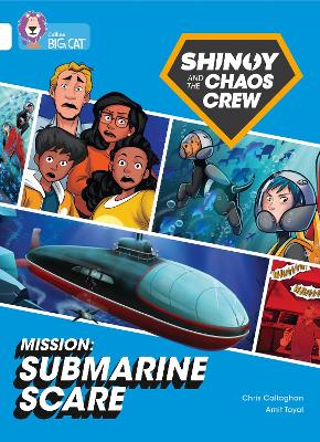 Book cover for Shinoy and the Chaos Crew Mission: Submarine Scare