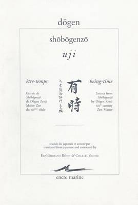 Book cover for Dogen, Uji / Etre-Temps / Being-Time