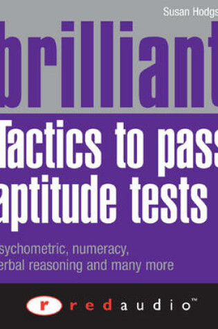 Cover of Brilliant Tactics to Pass Aptitude Tests Audio CD