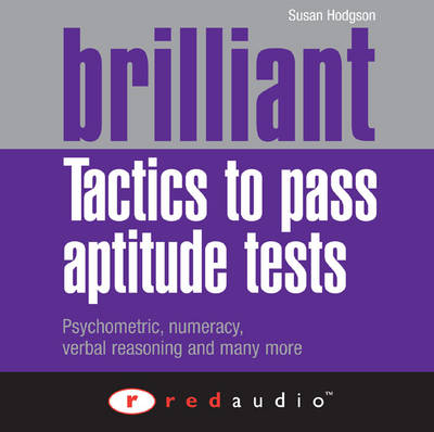 Book cover for Brilliant Tactics to Pass Aptitude Tests Audio CD