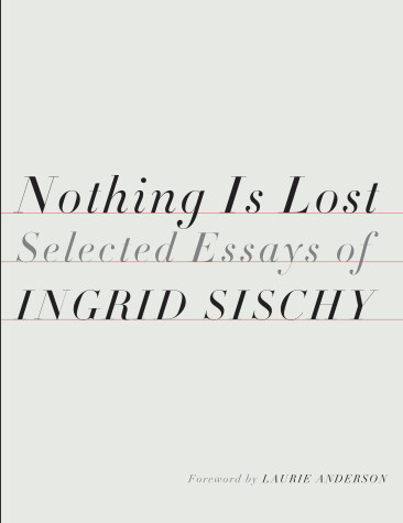 Book cover for Nothing Is Lost