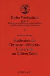 Book cover for Studenten Der Christian-Albrechts-Universitaet Im Dritten Reich