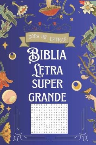 Cover of Sopa de Letras En Español de la Biblia