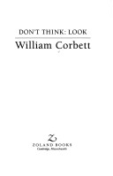 Book cover for Don't Think, Look