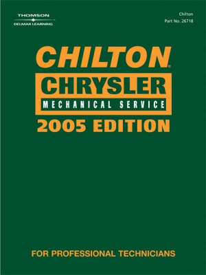 Book cover for Chilton 05 Service Mnl Chrysle