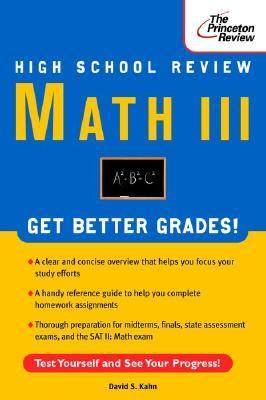 Book cover for High School Math III Review