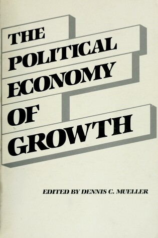 Cover of Political Economy of Growth