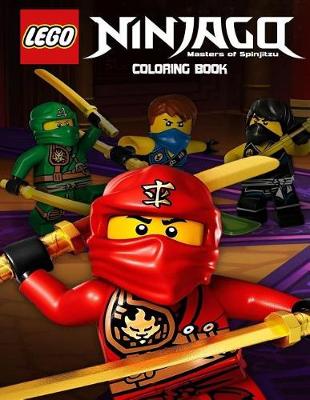 Book cover for Lego Ninjago Coloring Book