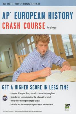 Book cover for AP European History Crash Course