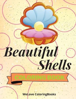 Book cover for Beautiful Shells Coloring Book