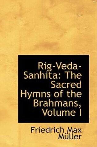 Cover of Rig-Veda-Sanhita