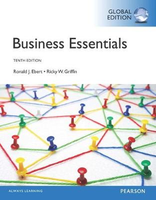 Book cover for Business Essentials with MyBizLab, Global Edition