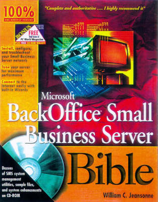 Cover of Microsoft Backoffice Small Business Server Bible