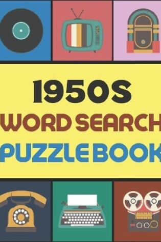 Cover of 1950s Word Search Puzzle Book