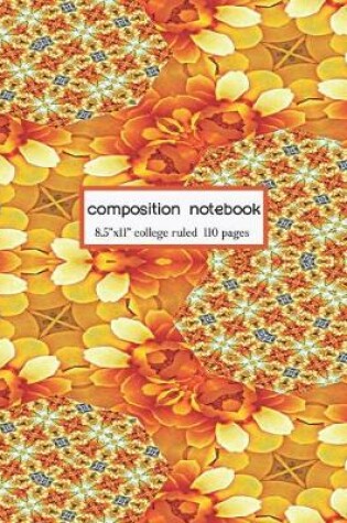 Cover of composition notebook