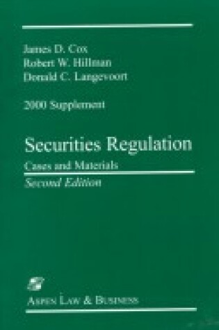 Cover of Securities Regulation