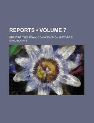 Book cover for Reports (Volume 7 )