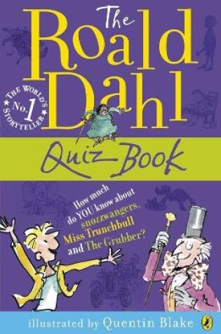 Cover of The Roald Dahl Quiz Book