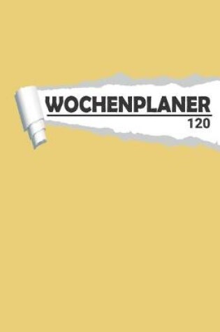 Cover of Wochenplaner Pastel Gelb Retro