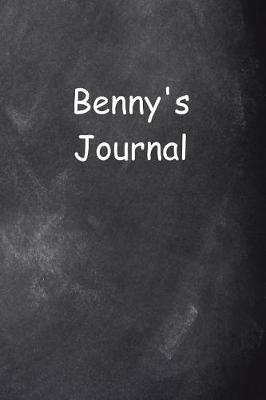 Cover of Benny Personalized Name Journal Custom Name Gift Idea Benny