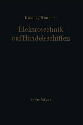 Book cover for Elektrotechnik Auf Handelsschiffen