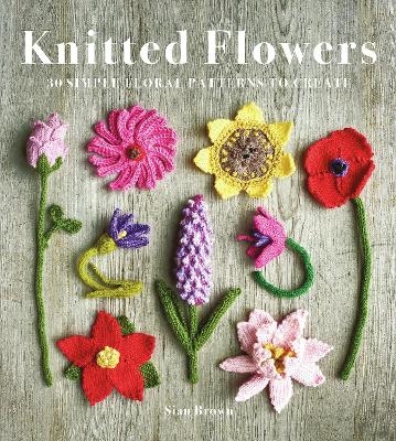 Book cover for Knitted Flowers