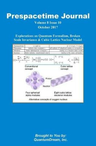 Cover of Prespacetime Journal Volume 8 Issue 10