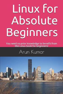 Book cover for Linux for Absolute Beginners