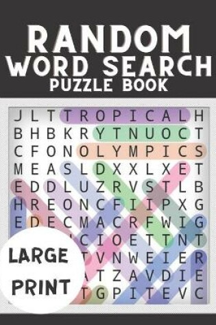Cover of Random Word Search Puzzle Book