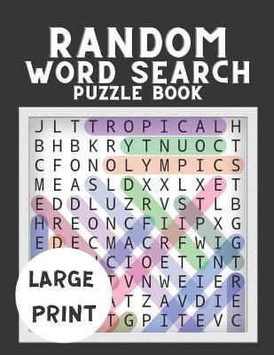 Book cover for Random Word Search Puzzle Book