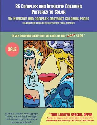 Cover of 36 Complex and Intricate Coloring Pictures to Color