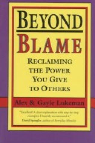 Cover of Beyond Blame