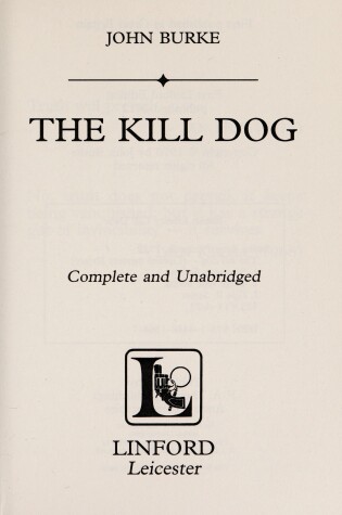 Cover of The Kill Dog