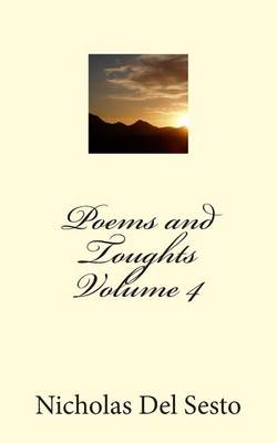 Book cover for Poems and Thoughts Volume 4