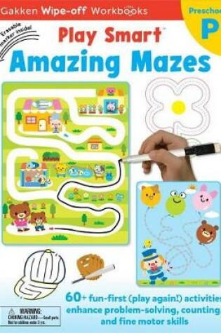 Cover of Play Smart WIPEOFF Amazing Mazes