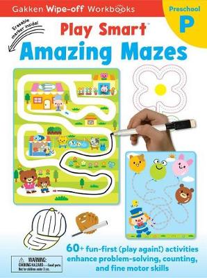 Book cover for Play Smart WIPEOFF Amazing Mazes