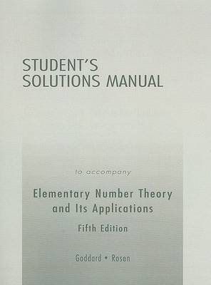 Book cover for Student Solutions Manual for Elementary Number Theory