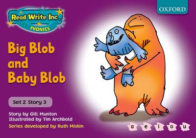 Cover of Read Write Inc. Phonics: Purple Set 2 Storybooks: Big Blob and Baby Blob