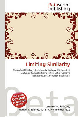 Cover of Limiting Similarity