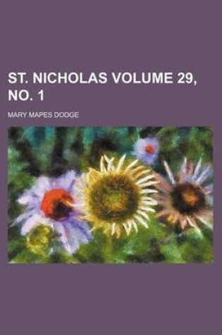 Cover of St. Nicholas Volume 29, No. 1