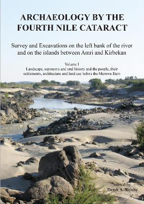 Book cover for Survey and Excavations on the left bank of the river and on the islands between Amri and Kirbekan, Volume I