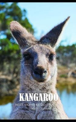 Book cover for Kangaroo Note Monthly 2020 Planner 12 Month Calendar