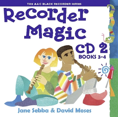 Book cover for Recorder Magic CD 2 (Books 3 & 4)