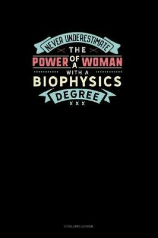 Cover of Never Underestimate The Power Of A Woman With A Biophysics Degree