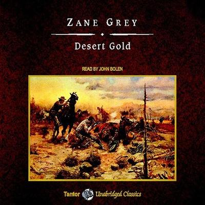 Book cover for Desert Gold, with eBook